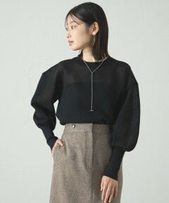 CAST: / キャスト コロン ニット・セーター | 【1枚で着映える/手洗い可能】フォルムニット