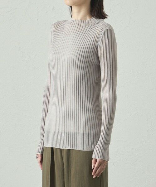 CAST: / キャスト コロン ニット・セーター | 【着回し抜群】シアーニットタートル | 詳細6