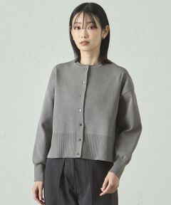 CAST: / キャスト コロン ニット・セーター | 【着回し抜群】フォルムニットブルゾン