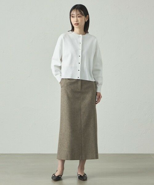 CAST: / キャスト コロン ニット・セーター | 【着回し抜群】フォルムニットブルゾン | 詳細1