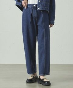 CAST: / キャスト コロン パンツ | 【着回し抜群】フォルムデニムパンツ