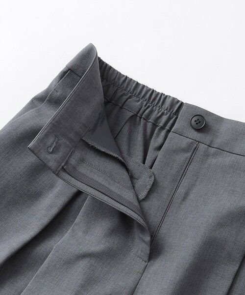 CAST: / キャスト コロン パンツ | 【着用シワ軽減/セットアップ対応】タックフォルムパンツ | 詳細7