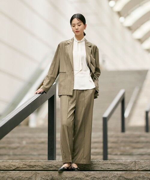 CAST: / キャスト コロン パンツ | 【セットアップ対応/接触冷感】ストレートジョグパンツ | 詳細2