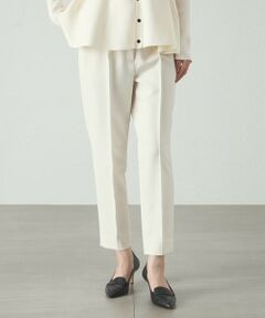 CAST: / キャスト コロン パンツ | 【美シルエット・着用シワ軽減】ダブルクロススティックパンツ