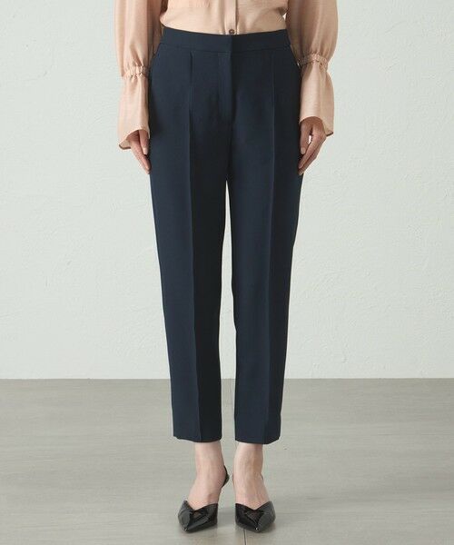 CAST: / キャスト コロン パンツ | 【美シルエット・着用シワ軽減】ダブルクロススティックパンツ | 詳細4