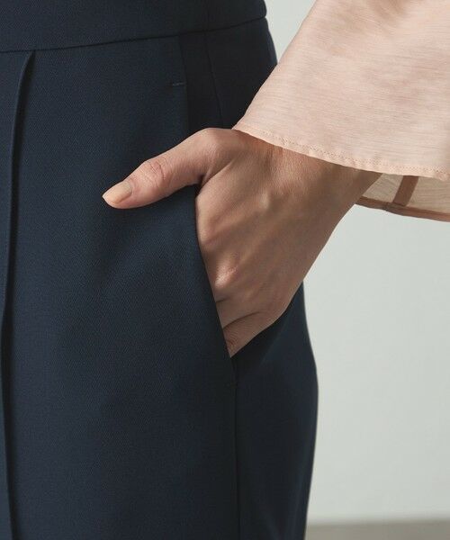 CAST: / キャスト コロン パンツ | 【美シルエット・着用シワ軽減】ダブルクロススティックパンツ | 詳細7