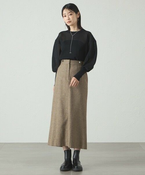 CAST: / キャスト コロン ロング・マキシ丈スカート | 【着回し抜群】サスペンダータイトスカート | 詳細5