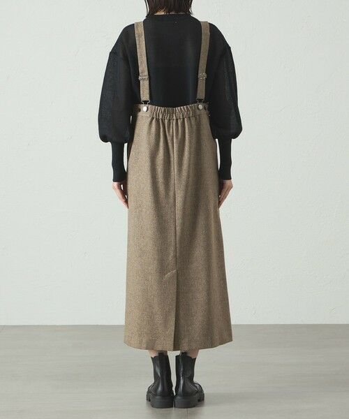 CAST: / キャスト コロン ロング・マキシ丈スカート | 【着回し抜群】サスペンダータイトスカート | 詳細9