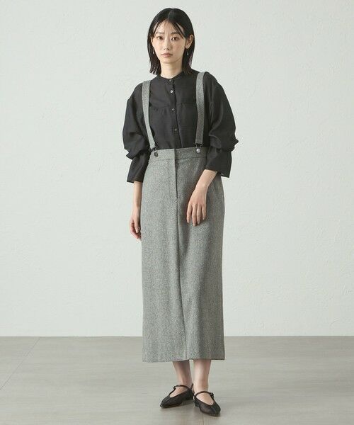 CAST: / キャスト コロン ロング・マキシ丈スカート | 【着回し抜群】サスペンダータイトスカート | 詳細1