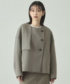 CAST: / キャスト コロン その他アウター | 【着回し抜群】アヤポンチショートコート