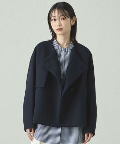 CAST: / キャスト コロン その他アウター | 【着回し抜群】アヤポンチショートコート