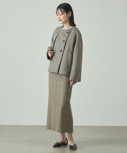 CAST: / キャスト コロン その他アウター | 【着回し抜群】アヤポンチショートコート | 詳細3