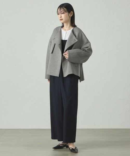 CAST: / キャスト コロン その他アウター | 【着回し抜群】アヤポンチショートコート | 詳細4