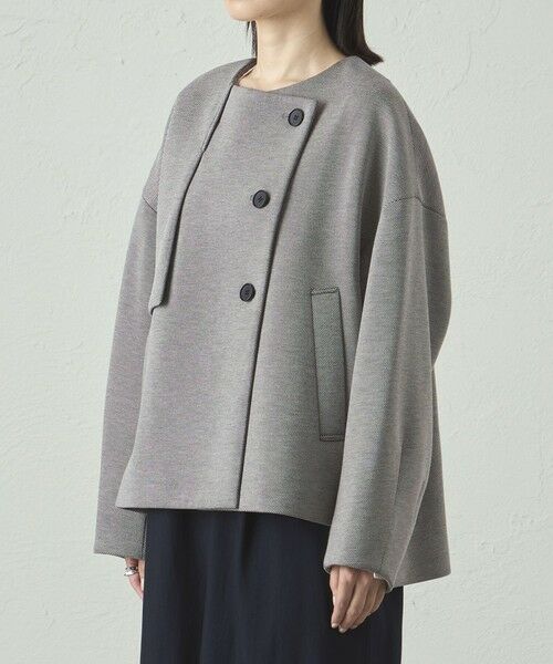 CAST: / キャスト コロン その他アウター | 【着回し抜群】アヤポンチショートコート | 詳細7