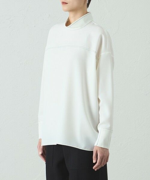 CAST: / キャスト コロン シャツ・ブラウス | 【着用しわ軽減/吸水速乾】バックボタンブラウス | 詳細3