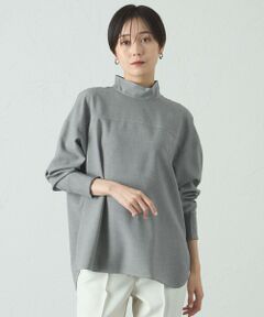 CAST: / キャスト コロン シャツ・ブラウス | 【着用しわ軽減/吸水速乾】モクバックボタンブラウス