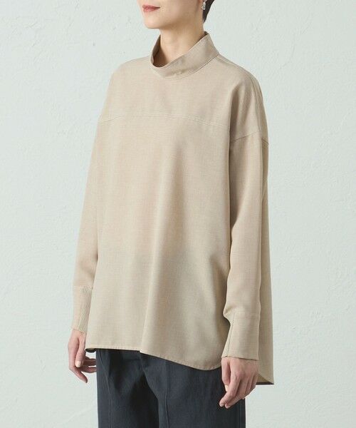 CAST: / キャスト コロン シャツ・ブラウス | 【着用しわ軽減/吸水速乾】モクバックボタンブラウス | 詳細5