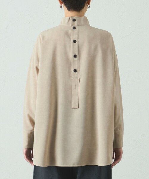 CAST: / キャスト コロン シャツ・ブラウス | 【着用しわ軽減/吸水速乾】モクバックボタンブラウス | 詳細6