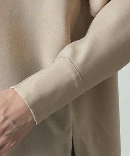 CAST: / キャスト コロン シャツ・ブラウス | 【着用しわ軽減/吸水速乾】モクバックボタンブラウス | 詳細8