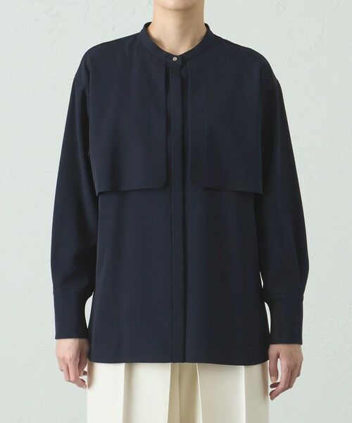 CAST: / キャスト コロン シャツ・ブラウス | 【着用しわ軽減/吸水速乾】ガンパッチブラウス | 詳細3