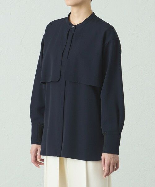 CAST: / キャスト コロン シャツ・ブラウス | 【着用しわ軽減/吸水速乾】ガンパッチブラウス | 詳細4