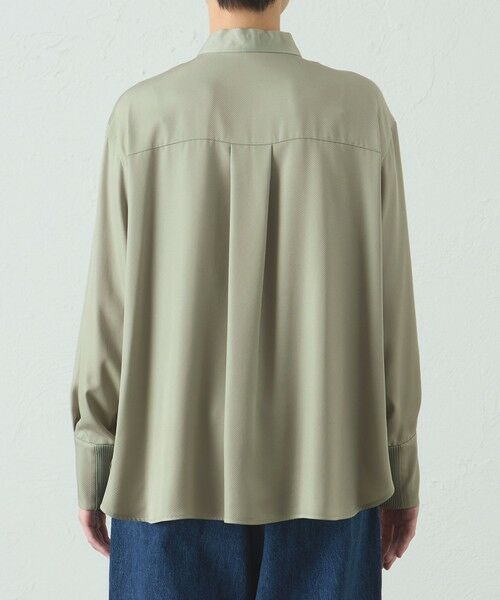 CAST: / キャスト コロン シャツ・ブラウス | 【着回し抜群】アシンメトリーボウタイブラウス | 詳細8