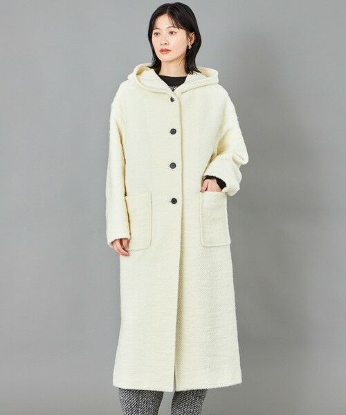 CAST: / キャスト コロン その他アウター | 【CAST COLON】ロングツィードコート | 詳細4