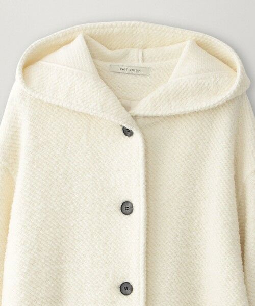CAST: / キャスト コロン その他アウター | 【CAST COLON】ロングツィードコート | 詳細6