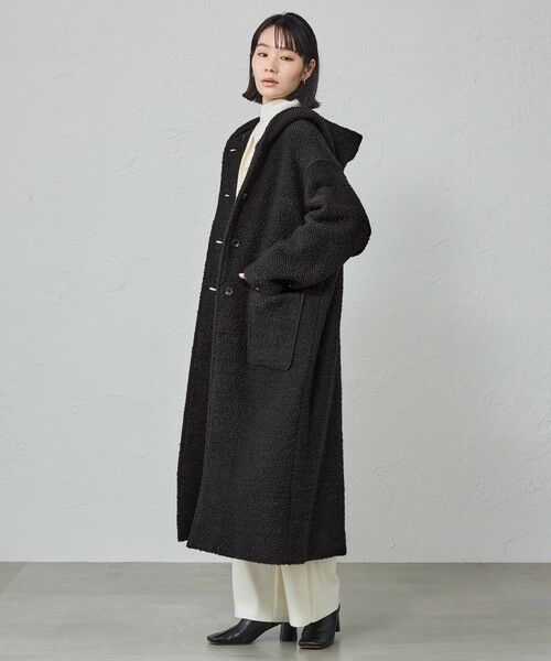 CAST: / キャスト コロン その他アウター | 【CAST COLON】ロングツィードコート | 詳細14