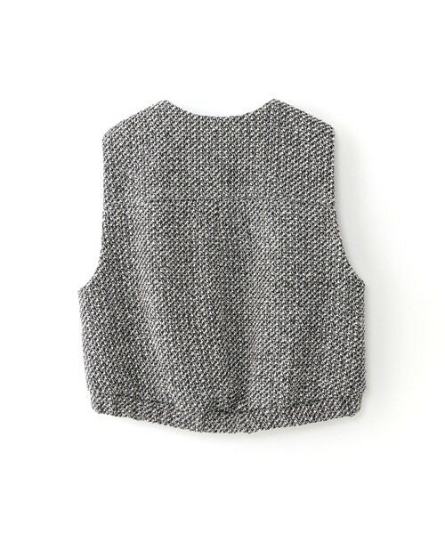 CAST: / キャスト コロン その他アウター | 【CAST COLON】ツィードベスト | 詳細7