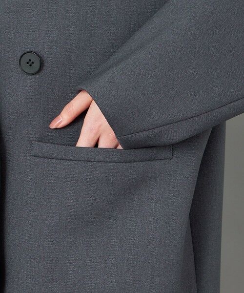 CAST: / キャスト コロン その他アウター | 【CAST COLON】ボンディングオーバーサイズジャケット | 詳細9