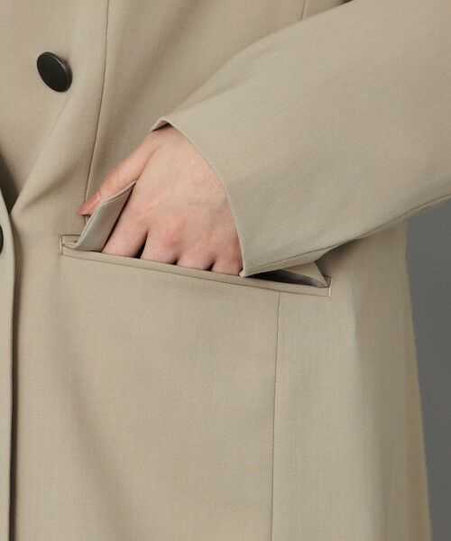 CAST: / キャスト コロン その他アウター | 【CAST COLON】フェイクレイヤードウールジャケット | 詳細7