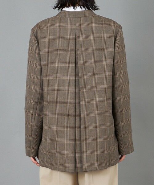 CAST: / キャスト コロン その他アウター | 【CAST COLON】フェイクレイヤードチェックジャケット | 詳細11