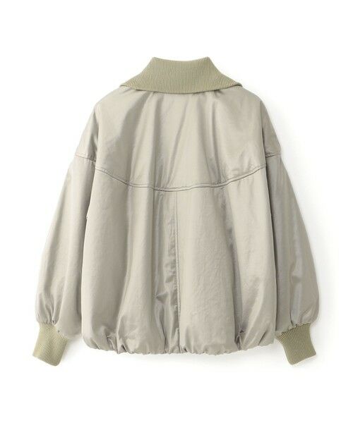 CAST: / キャスト コロン その他アウター | 【CAST COLON】レザーライクサテンブルゾン | 詳細6