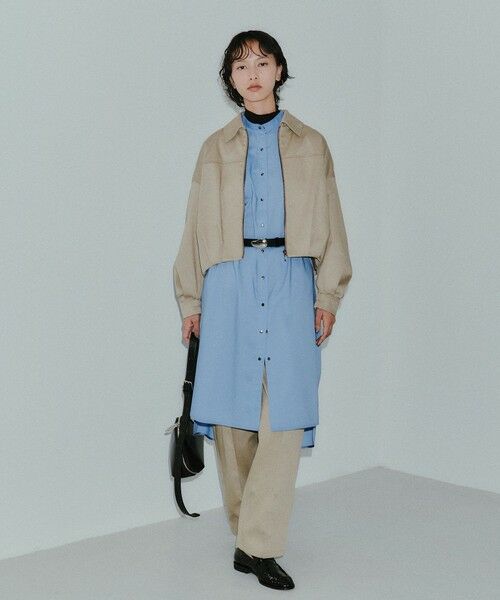 CAST: / キャスト コロン その他アウター | 【CAST COLON】ジップアップブルゾン | 詳細1