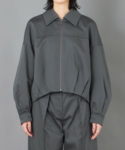 CAST: / キャスト コロン その他アウター | 【CAST COLON】ジップアップブルゾン | 詳細7