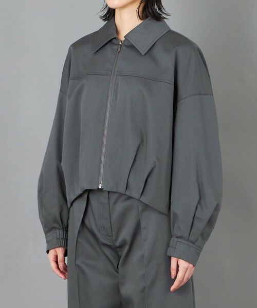 CAST: / キャスト コロン その他アウター | 【CAST COLON】ジップアップブルゾン | 詳細8