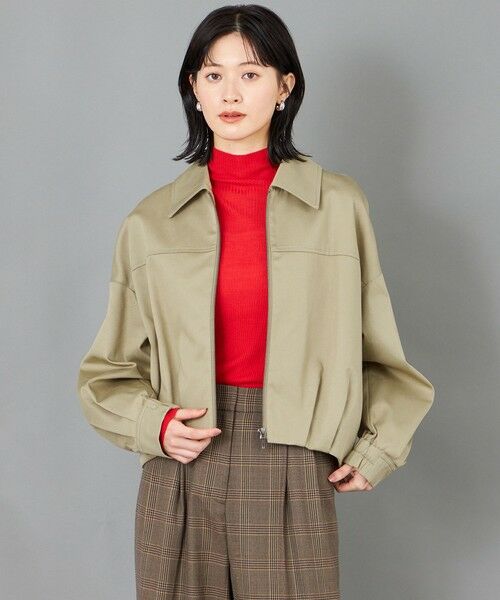 CAST: / キャスト コロン その他アウター | 【CAST COLON】ジップアップブルゾン | 詳細13