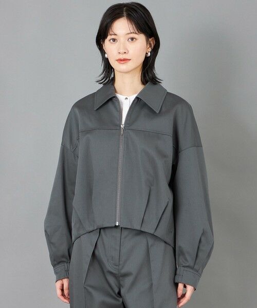 CAST: / キャスト コロン その他アウター | 【CAST COLON】ジップアップブルゾン | 詳細3