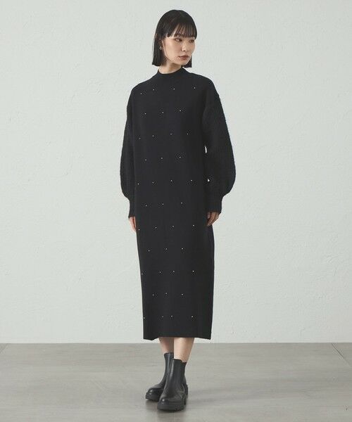 CAST: / キャスト コロン ロング・マキシ丈ワンピース | 【1枚で着映える】スタッズニットワンピース | 詳細4
