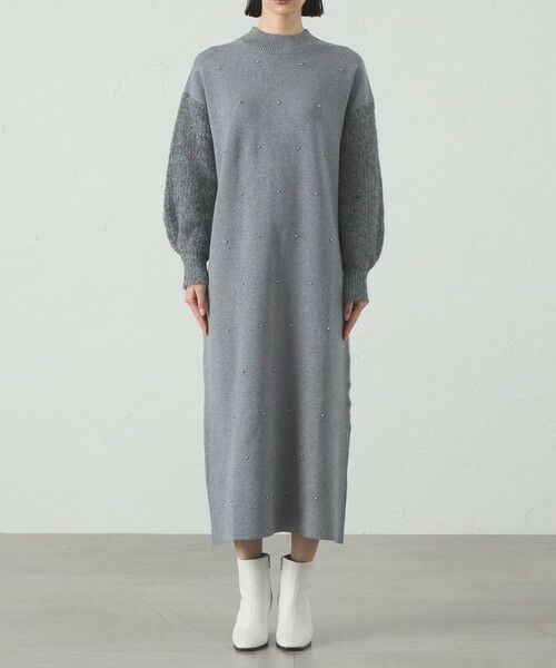 CAST: / キャスト コロン ロング・マキシ丈ワンピース | 【1枚で着映える】スタッズニットワンピース | 詳細5