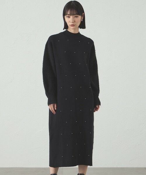 CAST: / キャスト コロン ロング・マキシ丈ワンピース | 【1枚で着映える】スタッズニットワンピース | 詳細1