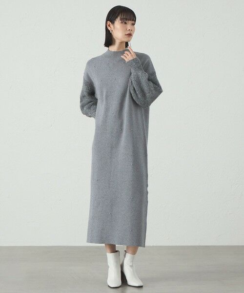 CAST: / キャスト コロン ロング・マキシ丈ワンピース | 【1枚で着映える】スタッズニットワンピース | 詳細2