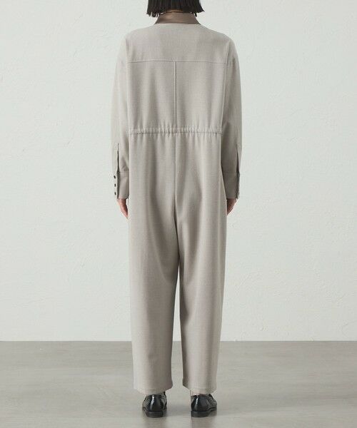 CAST: / キャスト コロン ロング・マキシ丈ワンピース | 【1枚で着映える】ソフトフランネルジャンプスーツ | 詳細5