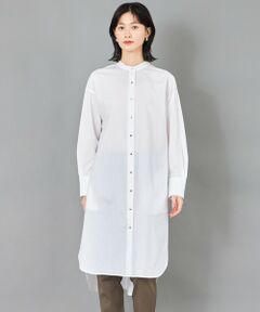 CAST: / キャスト コロン シャツ・ブラウス | 【CAST COLON】スタンドカラーロングシャツ