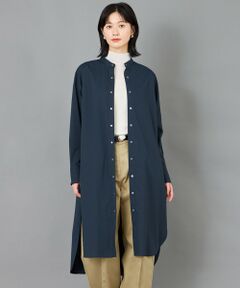 CAST: / キャスト コロン シャツ・ブラウス | 【CAST COLON】スタンドカラーロングシャツ