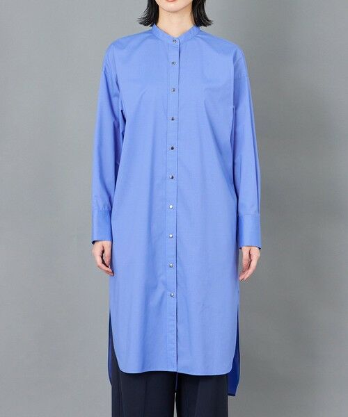 CAST: / キャスト コロン シャツ・ブラウス | 【CAST COLON】スタンドカラーロングシャツ | 詳細8