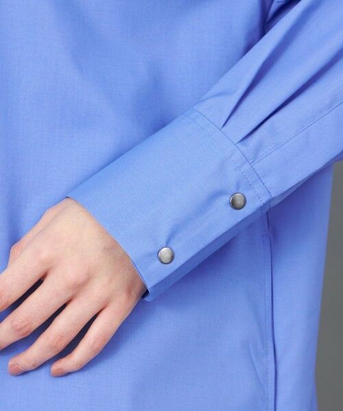 CAST: / キャスト コロン シャツ・ブラウス | 【CAST COLON】スタンドカラーロングシャツ | 詳細12