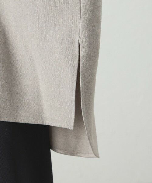 CAST: / キャスト コロン シャツ・ブラウス | 【セットアップ対応】オーバーサイズフラノブラウス | 詳細7