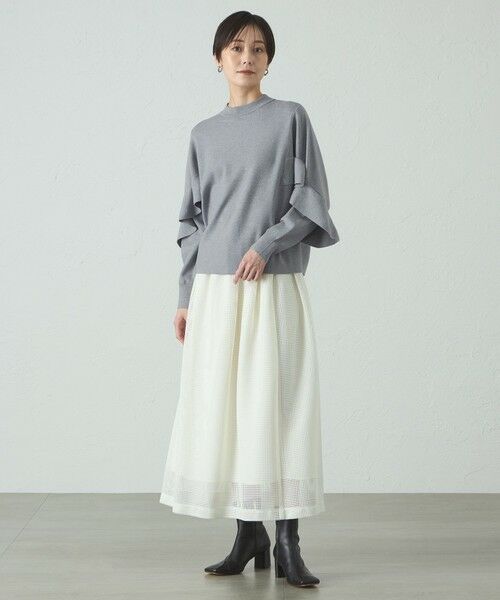 CAST: / キャスト コロン ニット・セーター | 【イージーケア】フリルニット | 詳細3